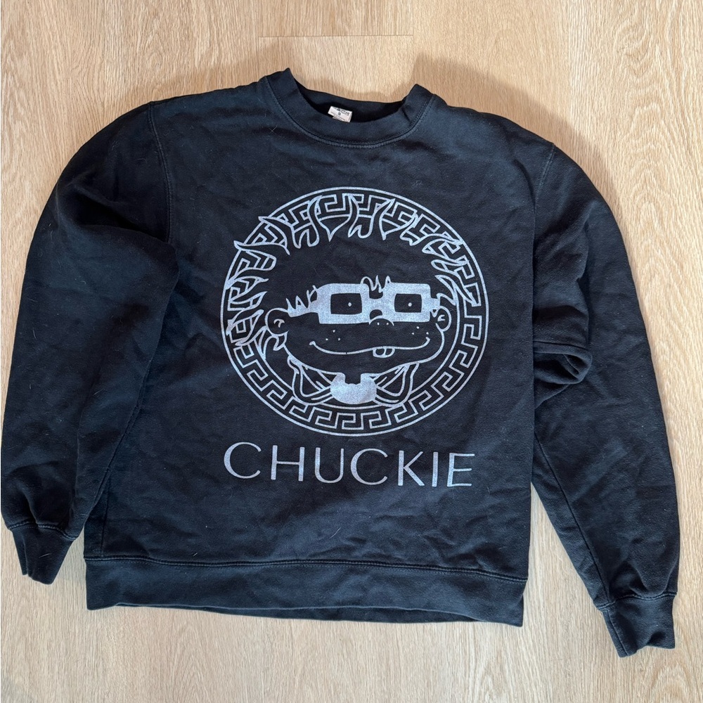 Chuckie Rugrats Graphic Crewneck Sweater